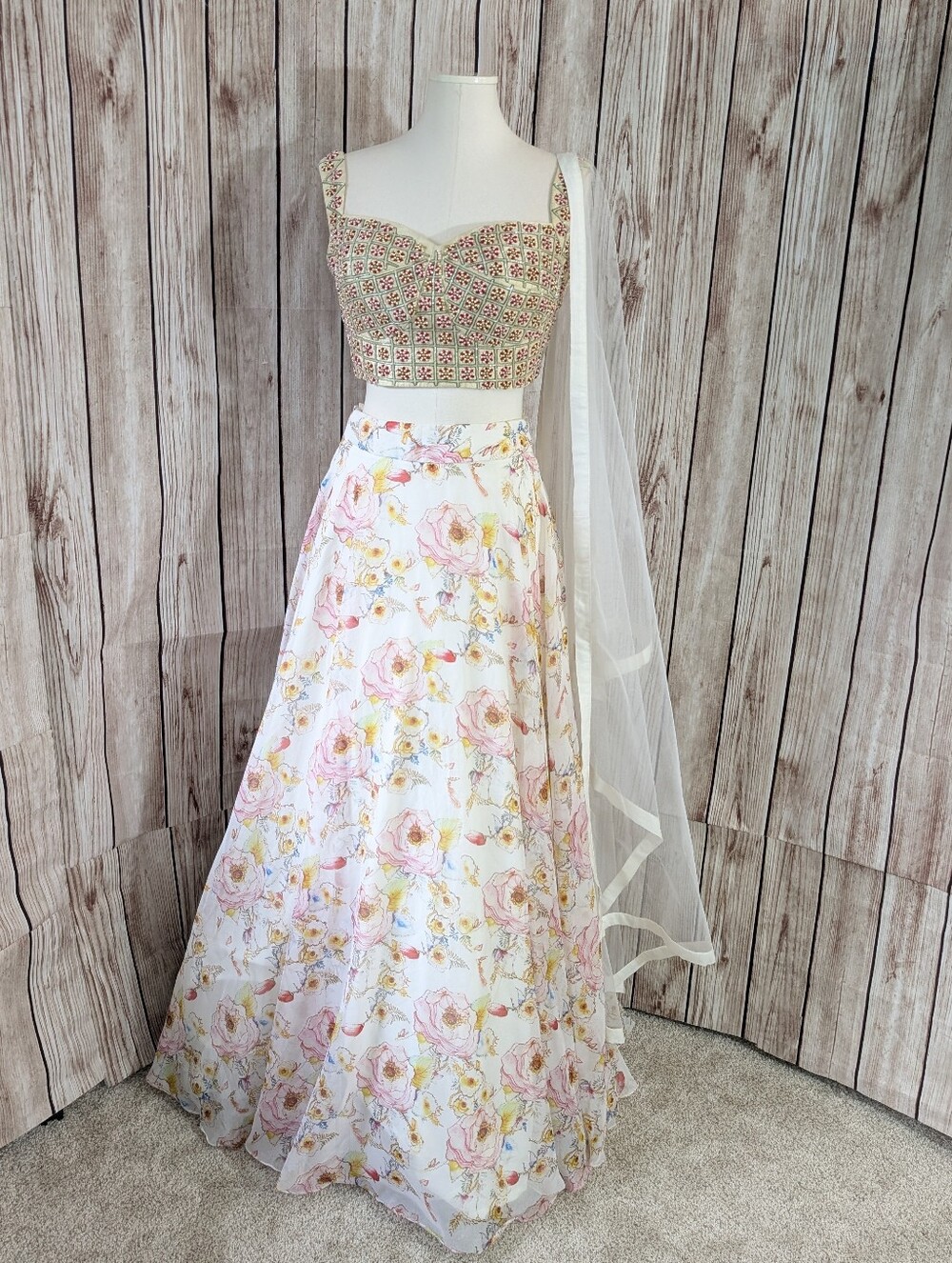Floral Lehenga Choli